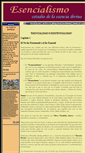 Mobile Screenshot of esencialismo.org